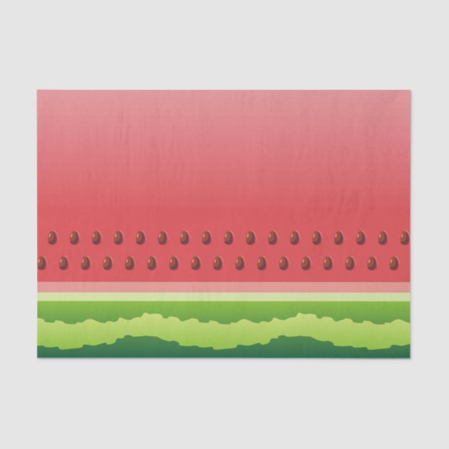 Watermelon slice seamless background tissue paper (Front)