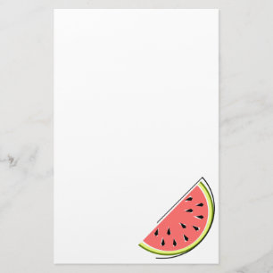 Watermelon Slice Stationery