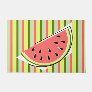 Watermelon Slice Stripe Classic Doormat