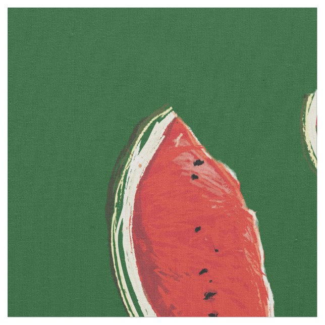 Watermelon Slices Fabric (Close Up)