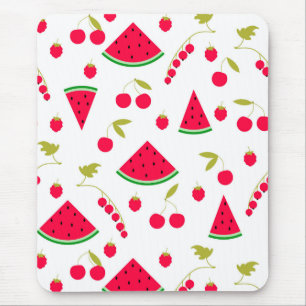Watermelon slices mouse pad