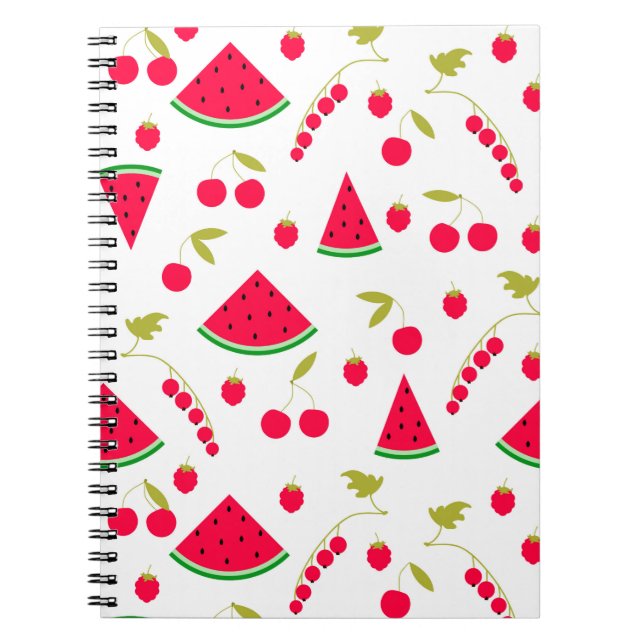 Watermelon slices notebook (Front)