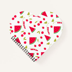 Watermelon slices notebook