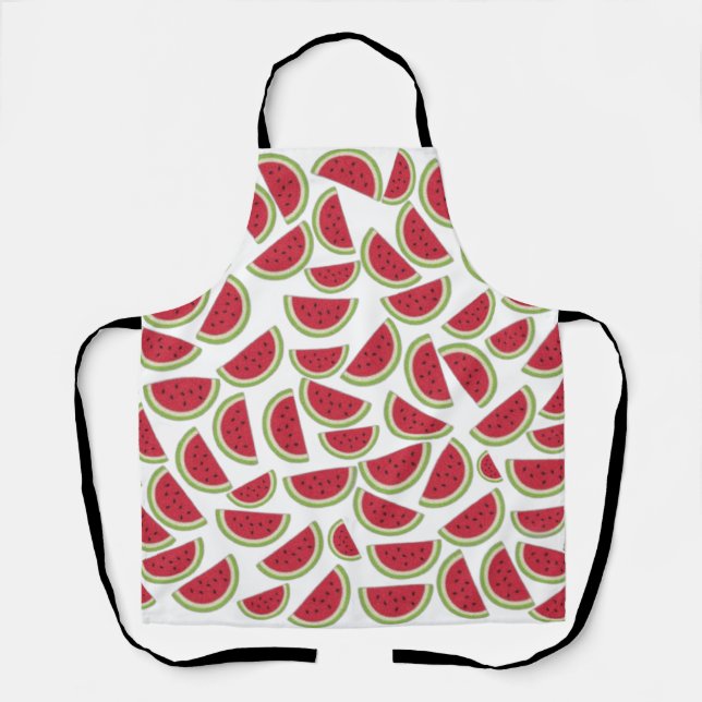 Watermelon slices pattern  apron (Front)