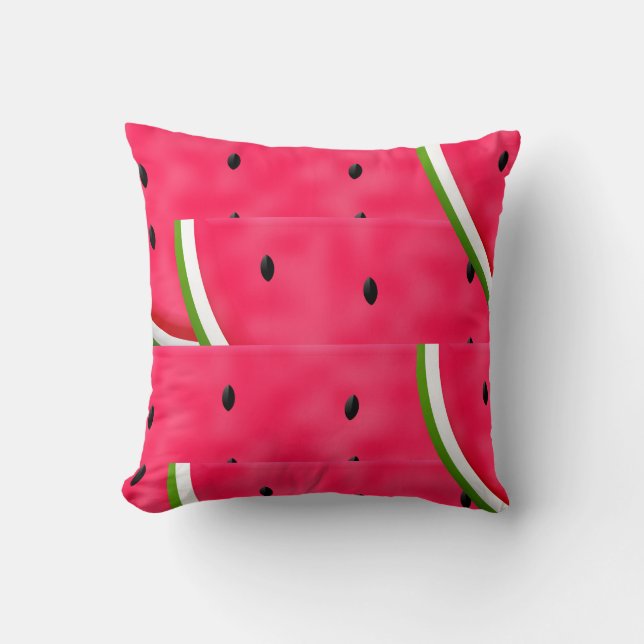 Watermelon Slices Pattern Cushion (Front)