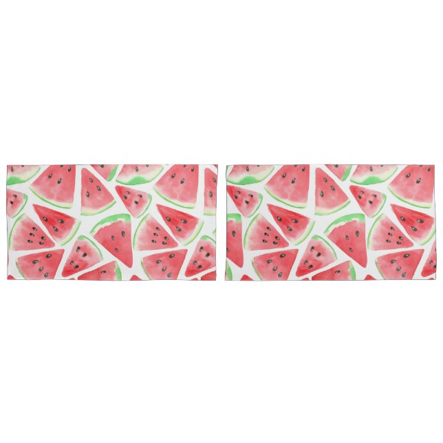 Watermelon slices pattern pillowcase (Front-Set)