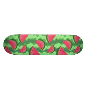 Watermelon Slices Pattern Skateboard