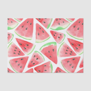 Watermelon slices pattern tissue paper