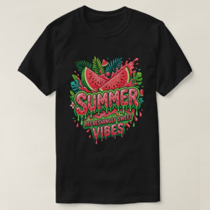 Watermelon Slices - summer watermelon vibe T-Shirt