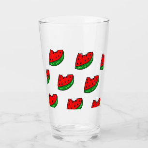 Watermelon slides glass
