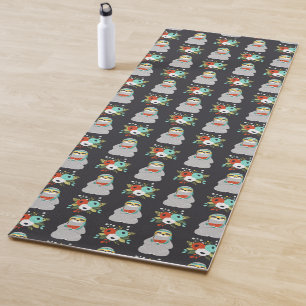 Watermelon Sloth Pattern Yoga Mat