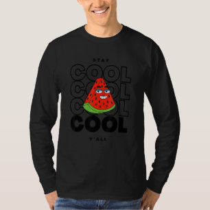 Watermelon Stay Cool Y'all Summer Watermelon T-Shirt