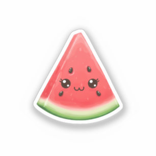 Watermelon Sticker Custom Funny Summer Fruit Gift