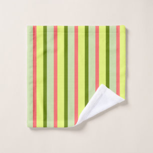 Watermelon Stripe Classic Wash Cloth