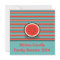 Watermelon Stripes Family Reunion Party Invitation