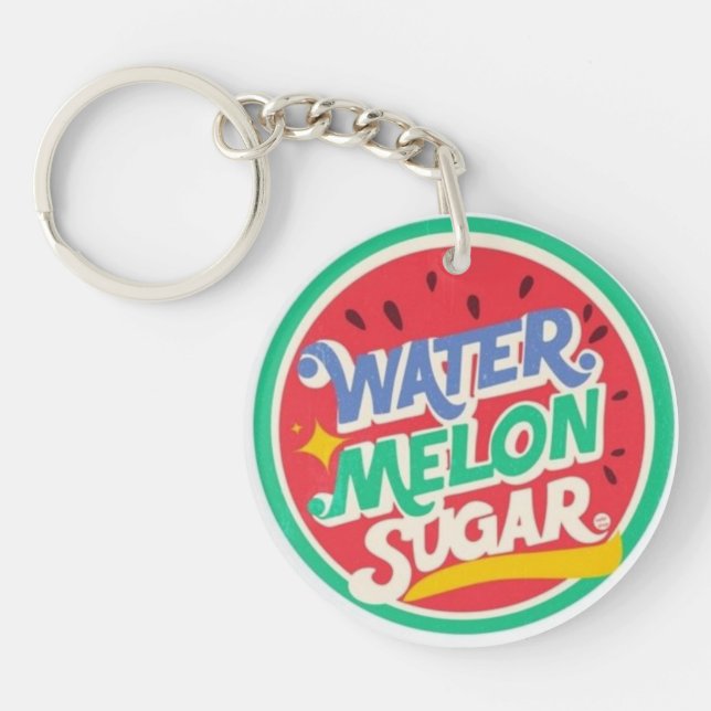 watermelon sugar twinkling water melon key ring (Front)