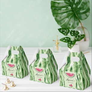 Watermelon Summer Baby Shower Favour Box