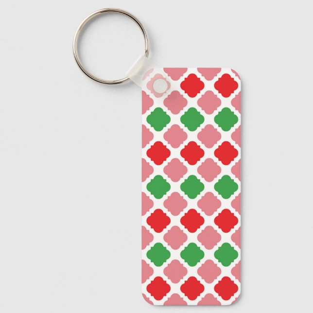 Watermelon Summer Digital Paper-56201 Key Ring (Front)