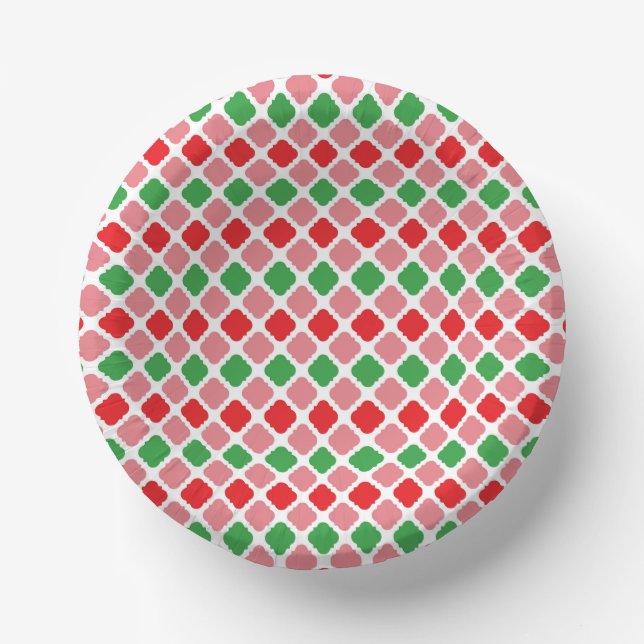 Watermelon Summer Digital Paper-56201 Paper Plate (Front)