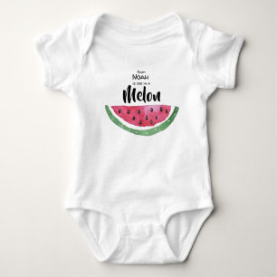 Watermelon Summer One in a Melon Baby Bodysuit