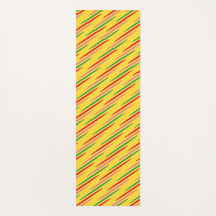 Watermelon Summer Stripes Pattern-56204 Yoga Mat