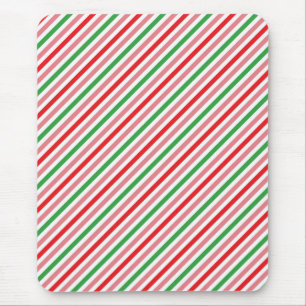 Watermelon Summer Stripes Pattern-56206 Mouse Pad