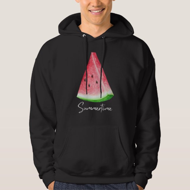 Watermelon Summertime Summer For Men And Women Hoodie (Front)
