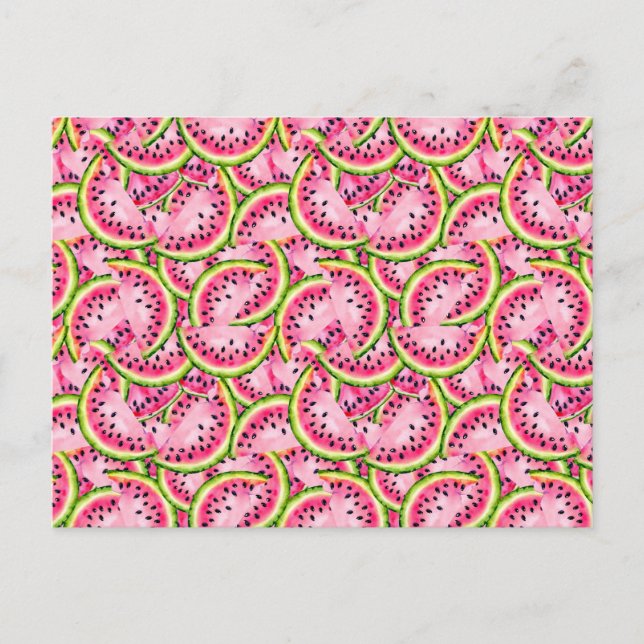 Watermelon Surprise Postcard (Front)