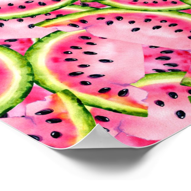 Watermelon Surprise Poster (Corner)