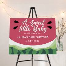 Watermelon Sweet Little Baby Summer Baby Shower