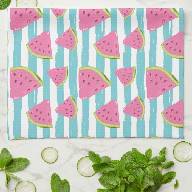 Watermelon Tea Towel (Folded)