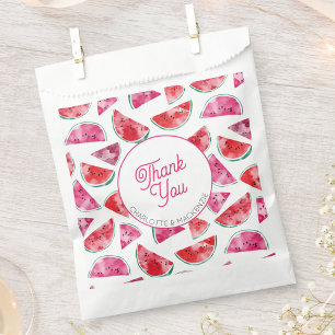 Watermelon Thank You Personalised Favour Bag