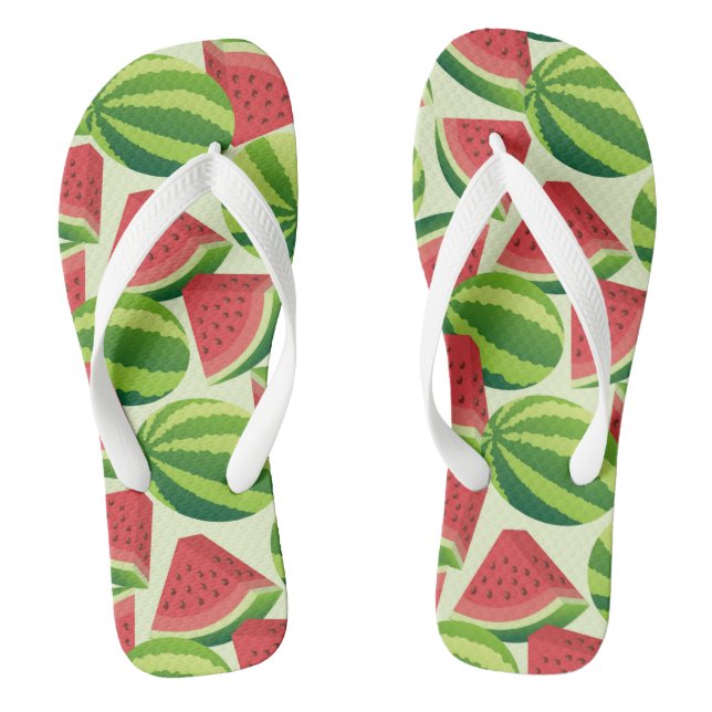 Watermelon Thongs (Footbed)