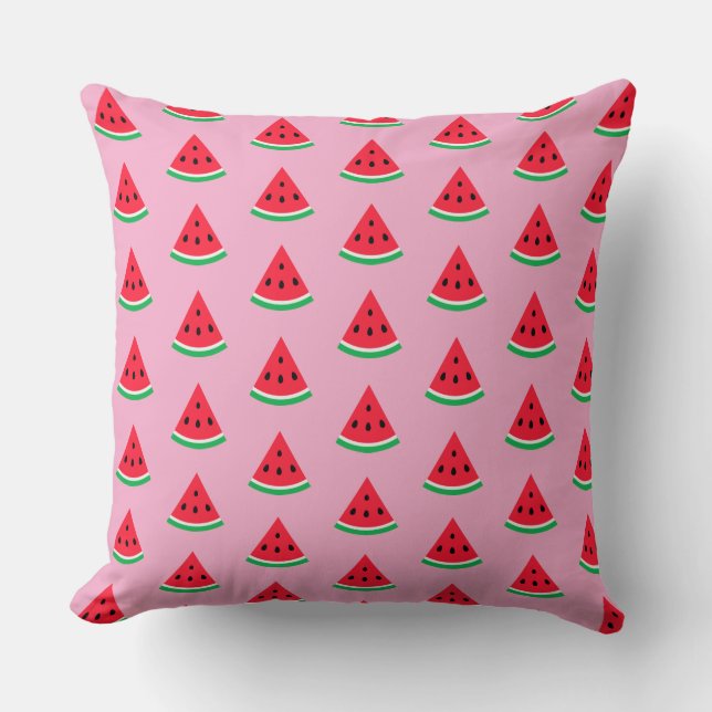 Watermelon Throw Pillow (Front)