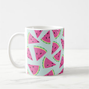 Watermelon tropical coffee mug