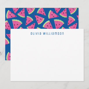 Watermelon Tropical Fruit Card