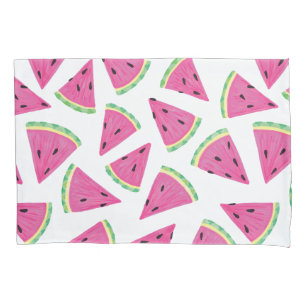 Watermelon tropical fruit pattern pillowcase