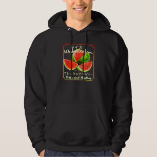 Watermelon Vegan Healthy Fruits And Vegetables Hoodie