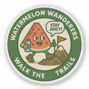Watermelon Wanderers Walk The Trails