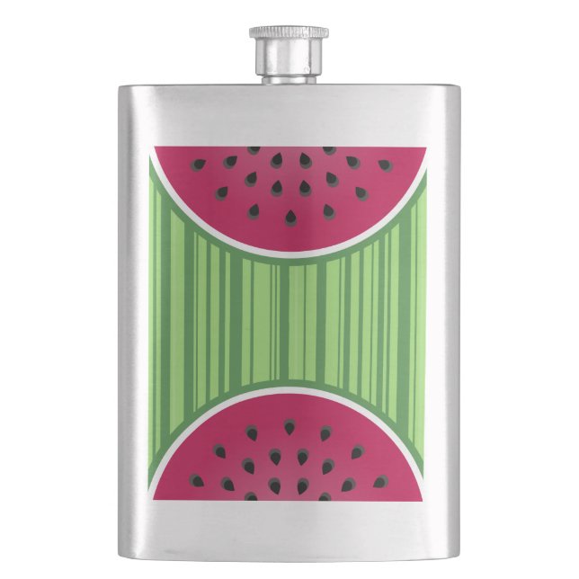 Watermelon Wedgies Hip Flask (Front)