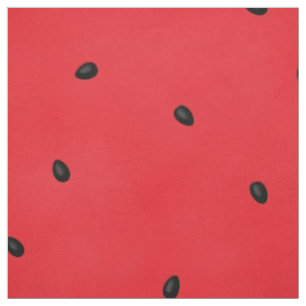 Watermelon with Seeds (large scale) Fabric