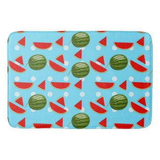 Watermelon With Slice Bath Mat