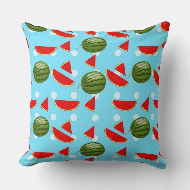 Watermelon With Slice Cushion (Front)