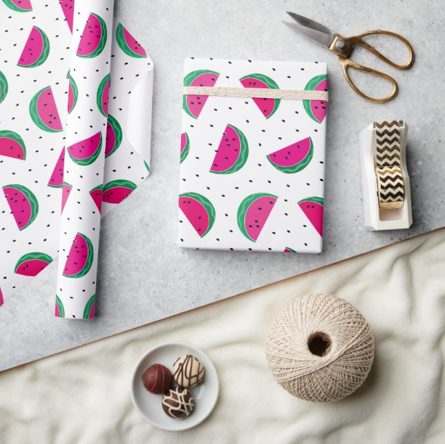 Watermelon. Wrapping Paper (Crafts)