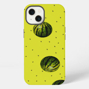 watermelon yellow with seeds iPhone 13 case
