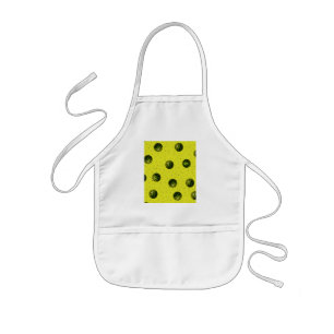 watermelon yellow with seeds kids apron