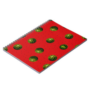 watermelons and seeds notebook