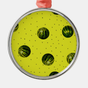 watermelons and seeds products metal tree decoration