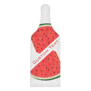 Watermelons Cutting Board Add Your Text Name