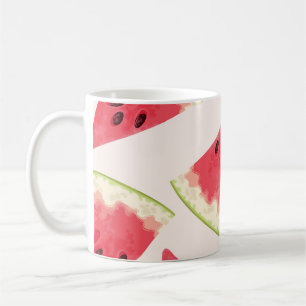 Watermelons: Seamless Summery Sweetness. Coffee Mug